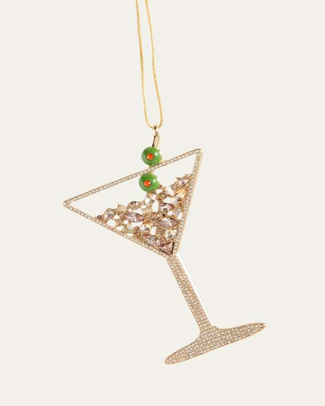 Shaken Not Stirred Christmas Ornament